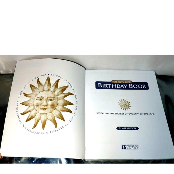 ULTIMATE BIRTHDAY BOOK - REVEALING SECRETS OF EACH DAY OF YEAR By Clare Gibson - Picture 4 of 7